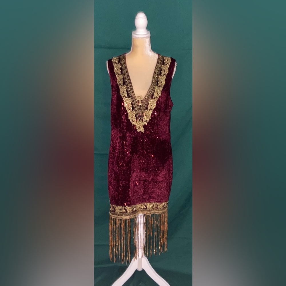 🎃 Halloween Costume “Sophisticated Lady” Roaring 1920's Flapper 3X/4X